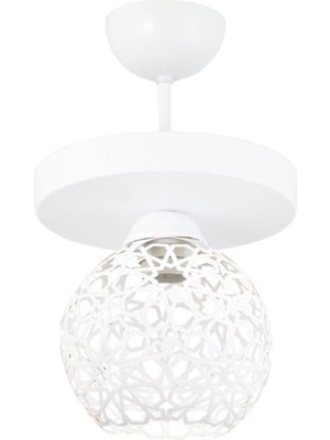 Normadia Vintage Tarzda Selçuklu Motifli Retro Rustik Avize, Şık ve Estetik Aydınlatma