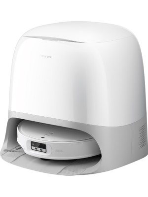 Roborock Qrevo Curv 2 Pro Akıllı Robot Süpürge 15000 Pa Emiş Gücü ile Sert Zeminler için Akıllı Kontrol