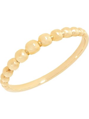 Hakan Mücevherat Top Top 14 Ayar Altın Yüzük