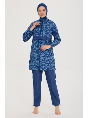 Remsa Mayo Paraşüt Tam Kapalı Tesettür Mayo R081 Atlantik