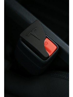 (6 Adet) Tesla Plastik Kemer Tokası Aparatı (Susturucu)