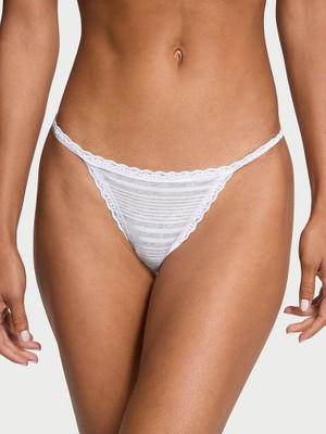 Victoria's Secret Dantelli Pamuklu V-String Külot