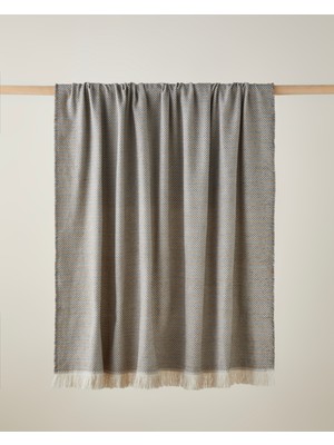 Zoey Koltuk Şalı 140X170 cm Bej