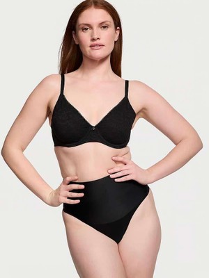 Victoria's Secret Pürüzsüz Işıltılı Yüksek Bel Tanga