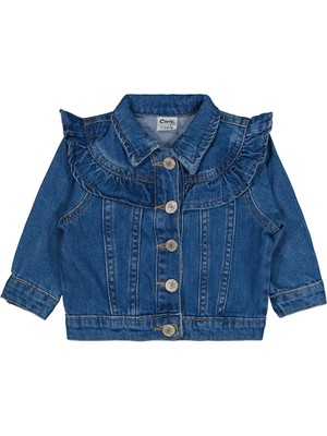 Civil Baby Basic 9-18 Ay Ceket - Mavi 9-12 Ay