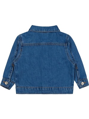 Civil Baby Basic 9-18 Ay Ceket - Mavi 9-12 Ay