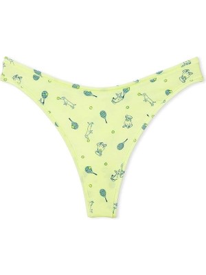 Victoria's Secret Pamuklu Derin Bacak Kesim Tanga