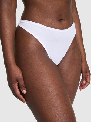 Victoria's Secret Pamuklu Derin Bacak Kesim Tanga