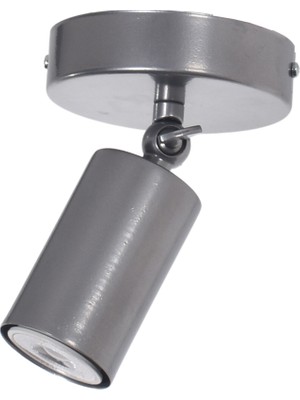 Normadia Modern Gri Spot LED Avize, Salon, Mutfak ve Cafe Dekoru Için Şık Tasarım