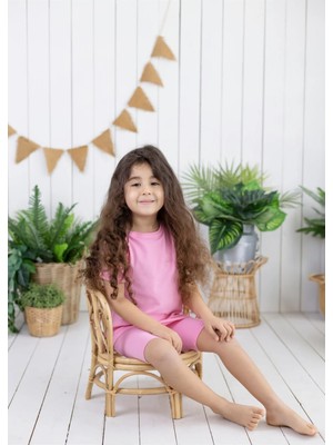 Şehrazat Handmade Tasarım Alt Üst Pamuklu Çocuk Takım