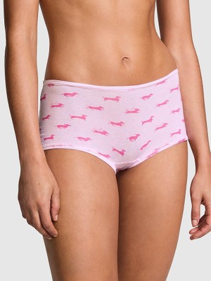 Victoria's Secret Logolu Pamuklu Boyshort Külot