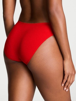 Victoria's Secret Tül Pamuklu Puantiyeli Bikini Külot