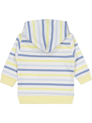 Civil Baby Little Sailors Baskılı 6-18 Ay Hırka - Beyaz 6-9 Ay