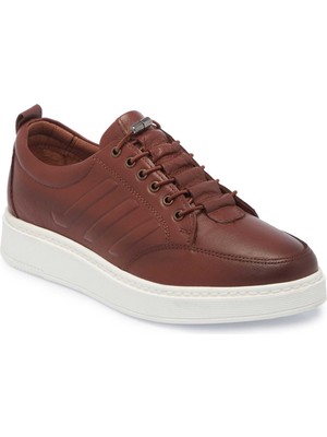 Tergan Taba Hakiki Deri Erkek Sneaker - E25I1AY57168-A29