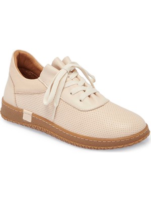 Tergan Bej Hakiki Deri Kadın Sneaker - K25I1AY67924-A25