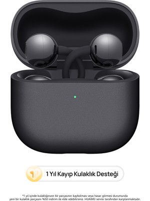 HUAWEI Freeclip 2, açık kulak tasarımlı bluetooth kulaklık, Hafif Tasarımla Gün Boyu Rahat Kullanım, 38 Saate Varan Pil Ömrü, (HUAWEI Türkiye Garantili), Siyah