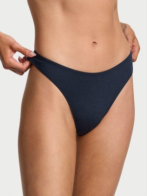 Victoria's Secret Esnek Pamuklu Derin Bacak Kesim Scoop Tanga