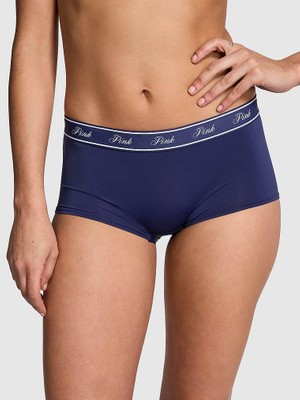 Victoria's Secret Mikro Logolu Boyshort Külot