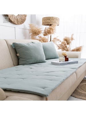 DNC Hometex Premium Keten Koltuk Pedi /koltuk Şiltesi Evcil Hayvan Dostu [ölçü Seçenekli]