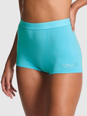 Victoria's Secret Mikro Logolu Yüksek Bel Boyshort Külot