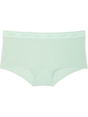 Victoria's Secret Logolu Pamuklu Işıltılı Boyshort Külot