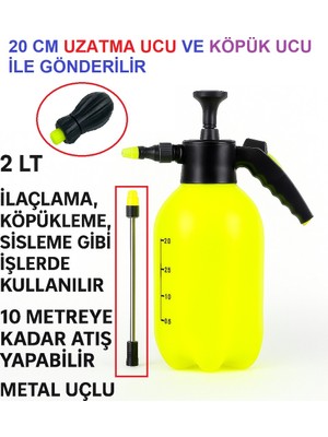 Adige Baco Kalın Piston Ilaçlama El Pompası 2 Lt