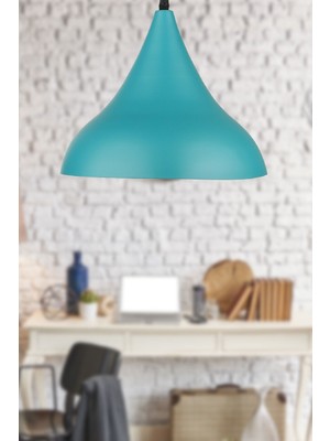 Normadia Şık Turkuaz Tekli Avize ile Alanınıza Zarafet Katın