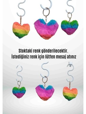 Lokiboo Anahtarlık Peluş Kalp  – Sevgi Dolu Tasarım