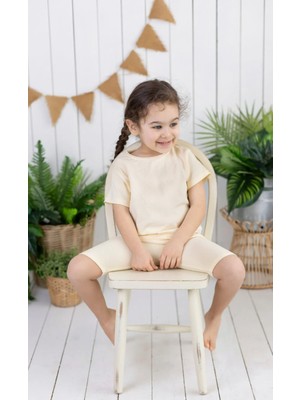 Şehrazat Handmade Tasarım Alt Üst Pamuklu Çocuk Takım