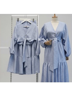 Salome Butik Balon Kol Etekli Kirinkıl Takım