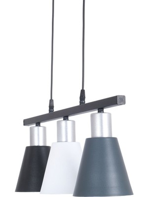 Normadia Modern 3'lü Avize, Salon, Mutfak ve Cafe Dekorasyonu Için Şık Aydınlatma