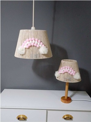 Normadia Şık Ahşap Çocuk ve Bebek Odası Avize Seti, Sıcak ve Davetkar Aydınlatma