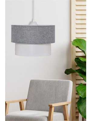 Normadia Şık Gri Sarkıt Avize, Modern ve Şık Aydınlatma Seçeneği