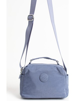 ÖZER-4010 Sanmorris Suya Dayanıklı Paraşüt Kumaş Kadın Omuz Çantası