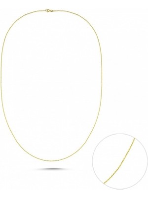 Koçak Sarı Altın Force Zincir Kolye