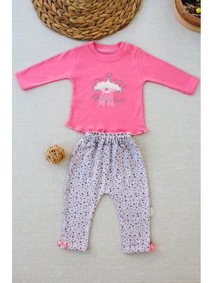 Lokiboo 3-6 6-9 9-12 Ay Full Star Nakışlı Şapkalı Uzun Kollu Sweat 3lü Erkek Bebek Takımı