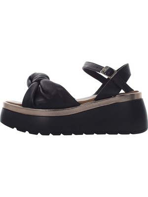 Lumberjack Sandal Siyah Kadın Sandalet