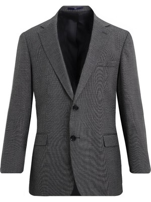 Uki Antrasit Mono Yaka Klasik Ceket