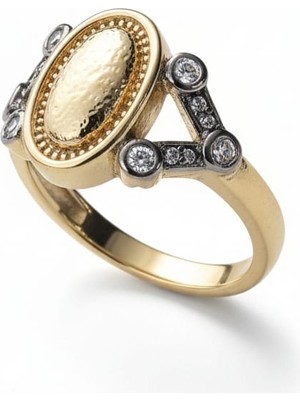 Diva Viva - Aura Antique "medallion Heritage" Yüzük (KOD-428)