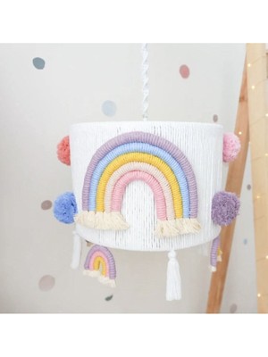 Normadia Özel Tasarım Makrome Avize, Bebek ve Çocuk Odası Için Şık Aydınlatma