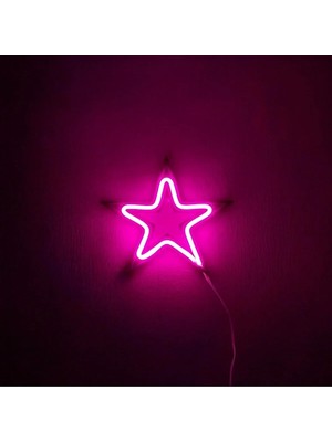 Vetralux Yıldız Neon LED 3D Baskı