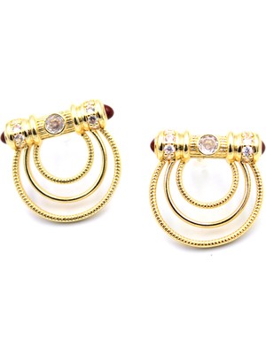 Vexor Halkalı Küpe - Altın