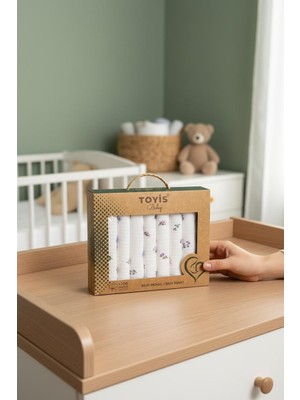 Toyis %100 Pamuk 7'li Ağız Mendili