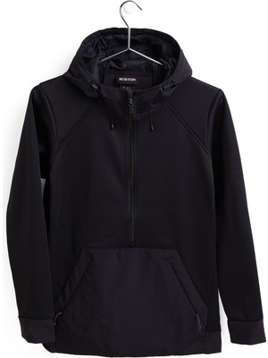Burton Crown Weatherproof Pullover Kadın Siyah Sweatshirt