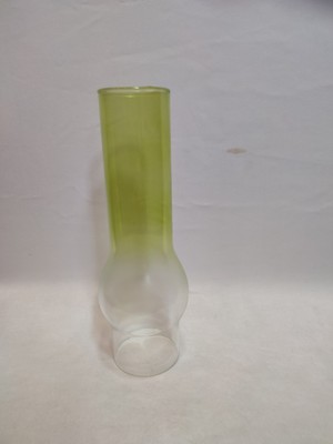 Normadia Şeffaf ve Açık Yeşil Renkli Avize Lamba Camı, 7cm Alt Çap, 25CM Yükseklik