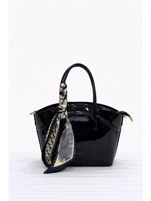 Kriste Bell Kadın Çanta Rugan Siyah 26592
