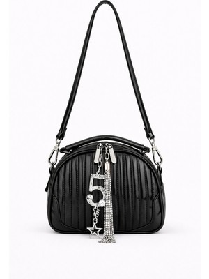 Louisiana Polo Kriste Bell Kadın Çanta Rugan Siyah 26427