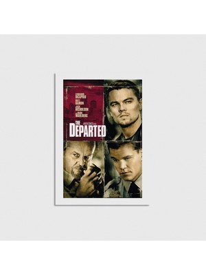 Domirus The Departed (2006) Film Posteri Çerçevesiz Poster Duvar Dekorasyonu