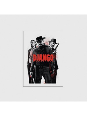 Domirus Django Unchained (2012) Film Posteri Çerçevesiz Poster Duvar Dekorasyonu