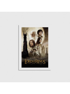 Domirus The Lord Of The Rings: The Two Towers (2002) Film Posteri Çerçevesiz Poster Duvar Dekorasyonu